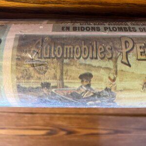Imperial Vinyl 2 Washable Clement/Howe Bicycle La Conquete Wallcovering